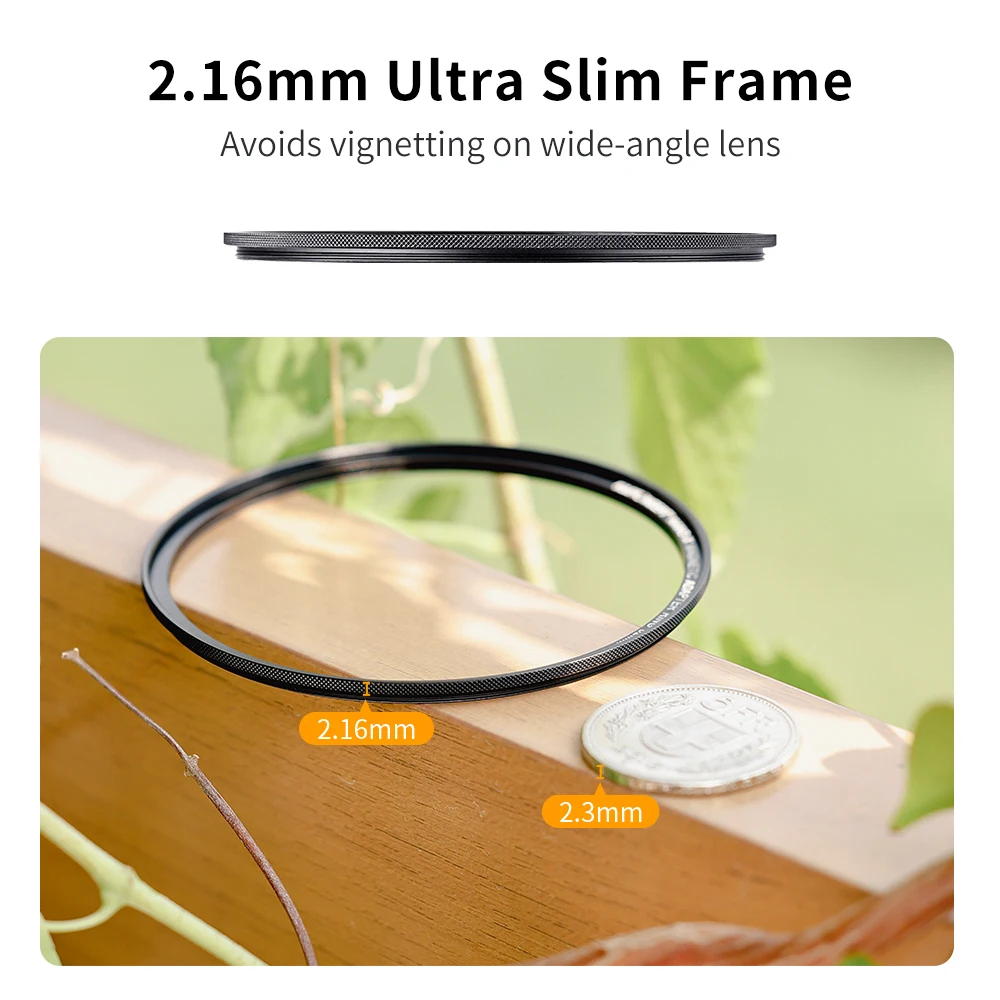 K&F CONCEPT Magnetic Ring Adapters for the ND UV CPL Magnetic Camera Lens Filters 49mm 52mm 55mm 58mm 62mm 67mm 72mm 77mm 82mm