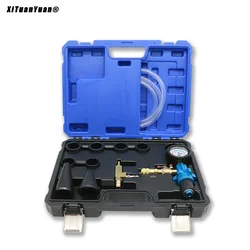 16pcs Coolant System Vacuum Refill Kit Car Antifreeze Replacement Tools Filler Vacuum Pump Coolant Refill Kit Radiator Coolant