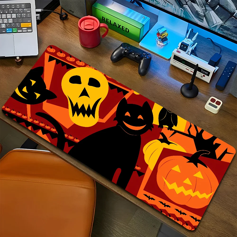 1pc hot anime Trick Or Treat Non-slip Mouse Pad Suitable For Office Computers Laptops E-sports Game Desk Mats XXL Keyboard