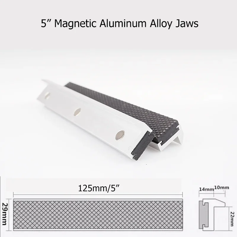Bankschroef Magnetische Beschermhoes 2.5-8 ''Kaken Bescherm Cover Aluminium Rubber Handgereedschap Bankschroef Protector Accessoires