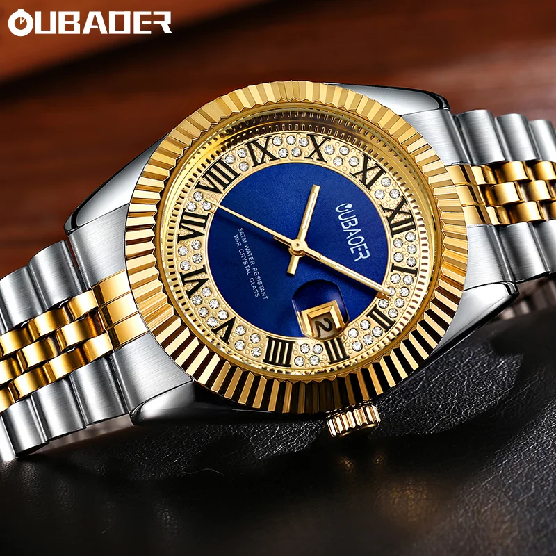 ساعة يد رجالية كوارتز من OUBAO - مراجعة Luxury Watch G Shock وسعره