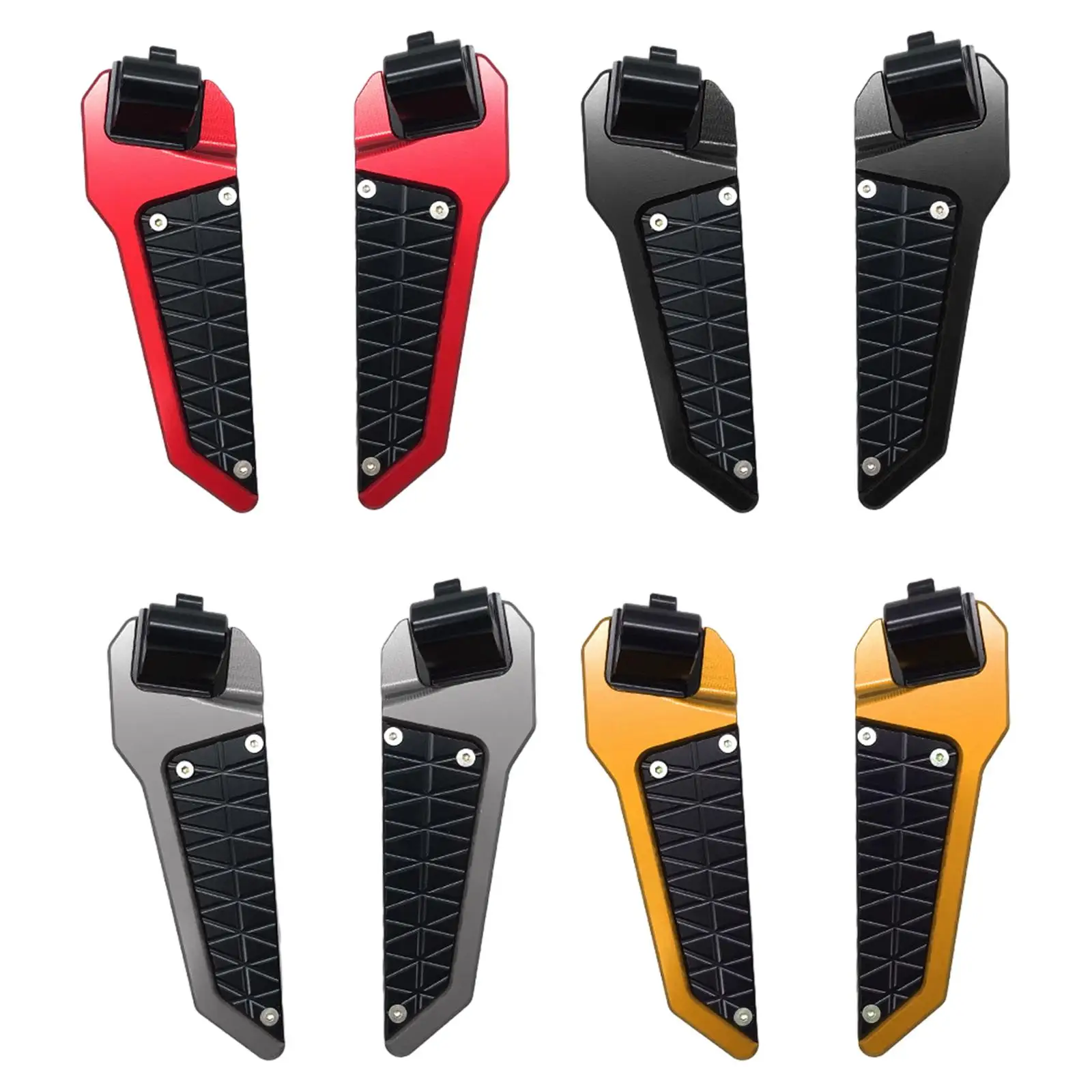 Rear Passenger Footpad Foldable Pedals Rests for Honda Adv150 Adv160