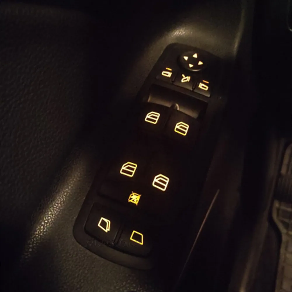 Malcayang Car styling Good Quality Black Window Master Switch For Benz ML350 W251 X164 GL450 R350 No. A2518300390 2518300390