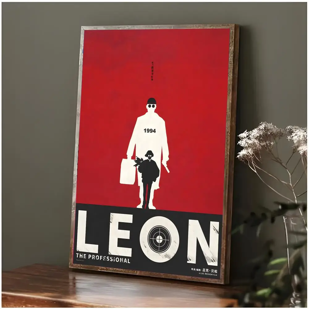 Movie Action L-Leon The Professional Poster Modern Wall Art Bedroom Living Room Print Unframed