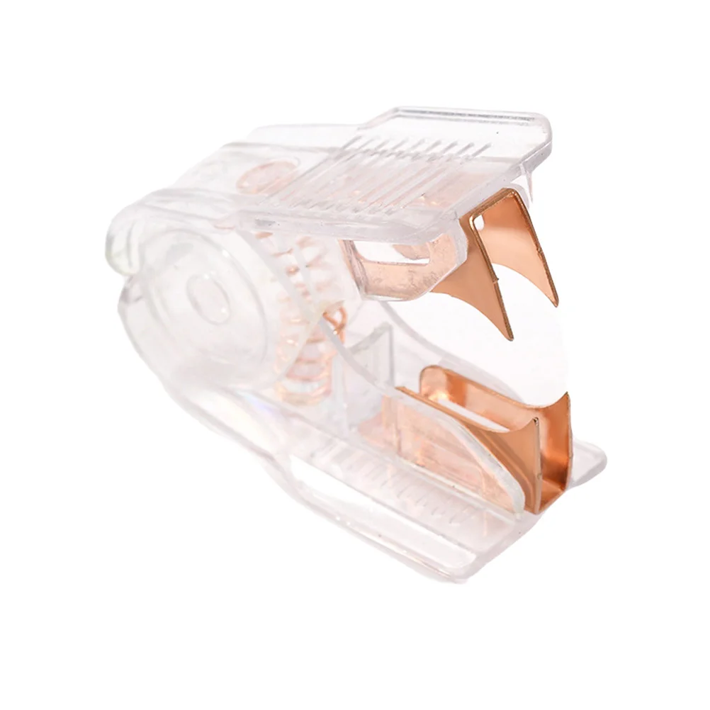 مزيل التيلة باللون الذهبي الوردي، مستلزمات مكتبية محمولة للاستخدام المنزلي والمكتب المدرسي، أداة سحب أساسية مدمجة خفيفة الوزن للاستخدام المنزلي