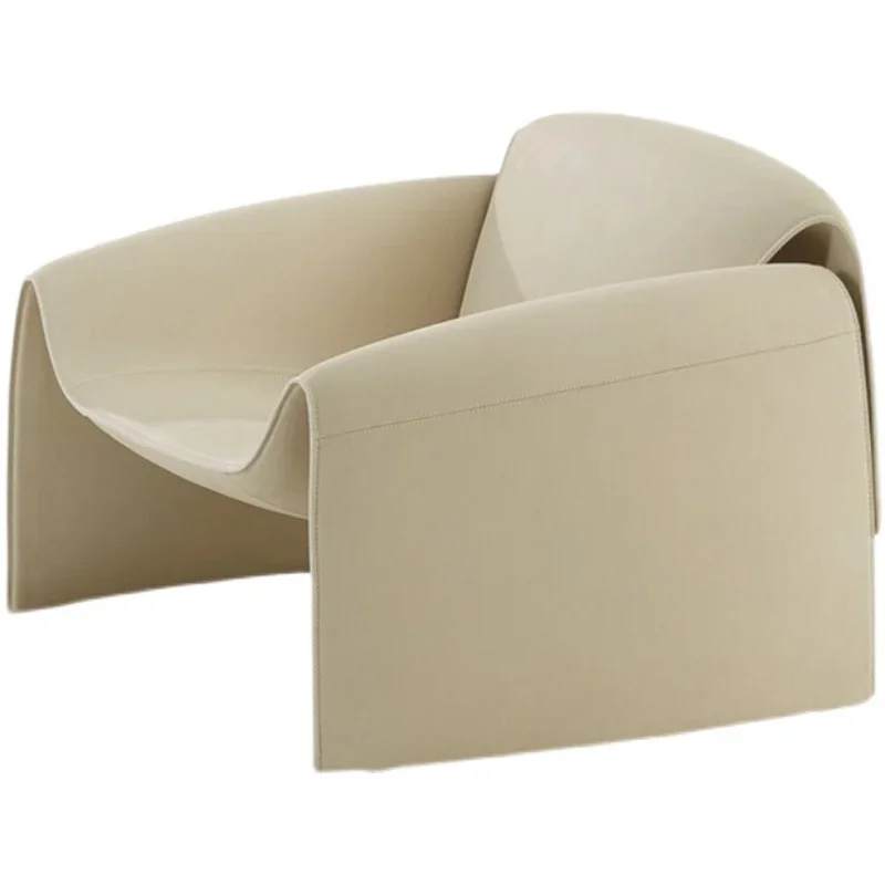 

Italian light luxury Le club single armchair hotel model room villa reception leisure sofa chair