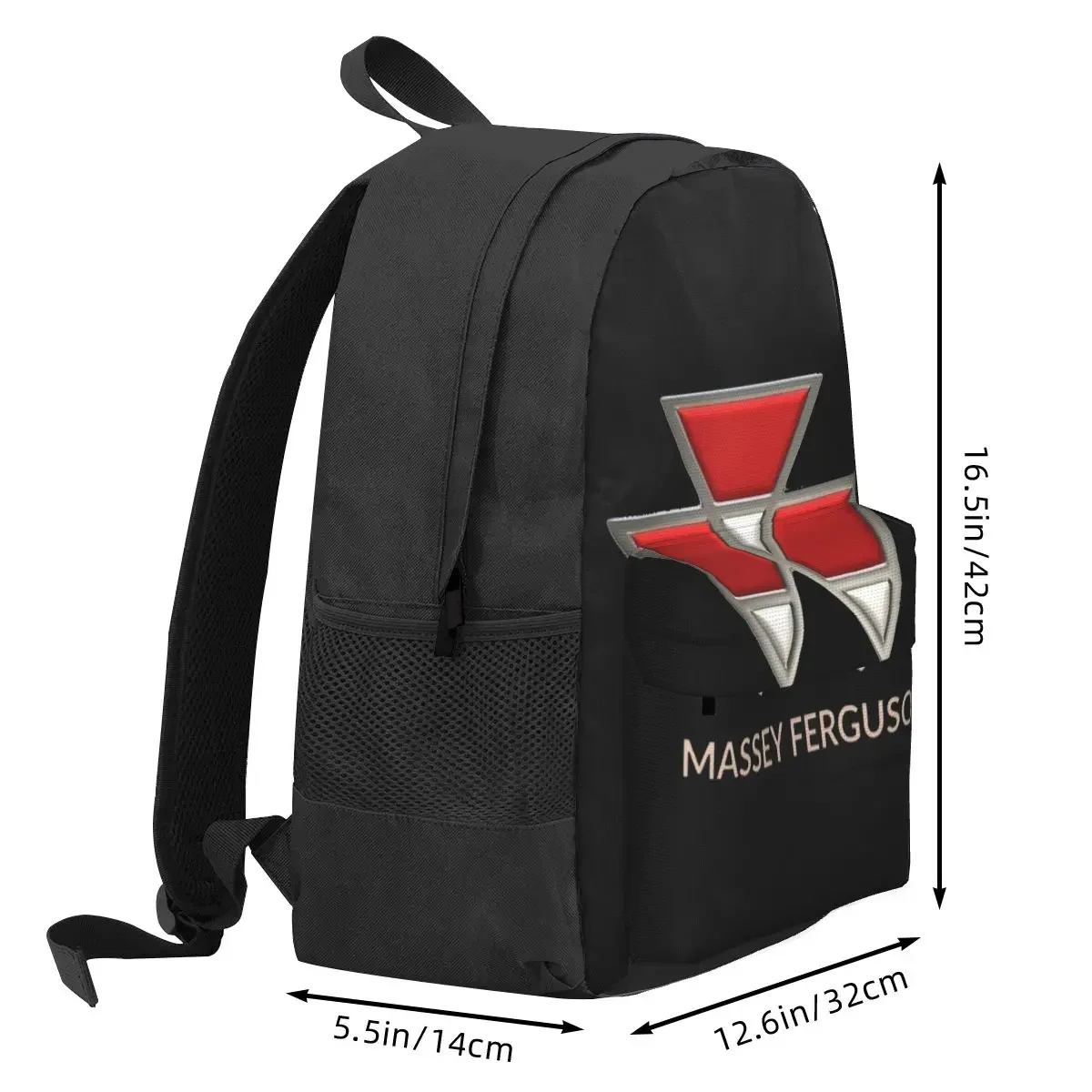 2025 Massey Ferguson Logo Backpack Student BookBag Children School Bag Laptop Shoulder Bags for Boys Girls