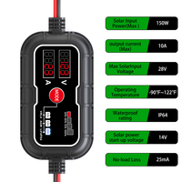 Solar-Charge Controller 10A 12V Lithium Battery LCD Digital MPPT Solar-Charge Panel Controller Regulator Power Tools Spare Parts