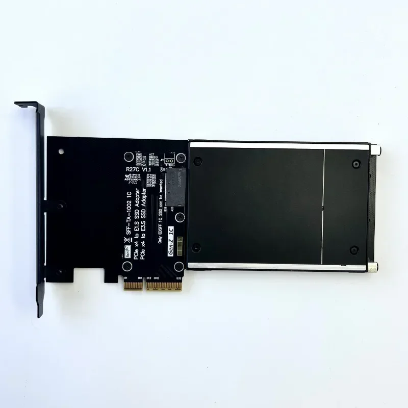 Адаптер жесткого диска PCIe 5.0 4.0 X4 к U.2/U.3/E1.S/E3.S SSD-карту с кронштейном PCI-E 5.0 4X к U.2 U.3 жестких дисков к PCI-e x4/x8/x16