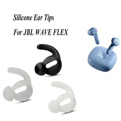 For JBL WAVE FLEX Eartips Earhook Wireless Earphone Eargels Replacement Silicone Earbuds Hook Tips Earplugs For Sports Anti Drop