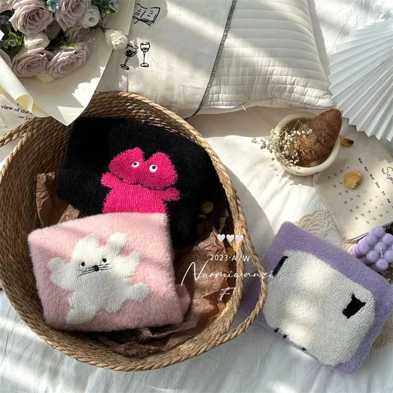 

Girls' Sweater Autumn Winter New Fashionable Cartoon Baby Girl Knitted Top Children's Winter Base Shirt