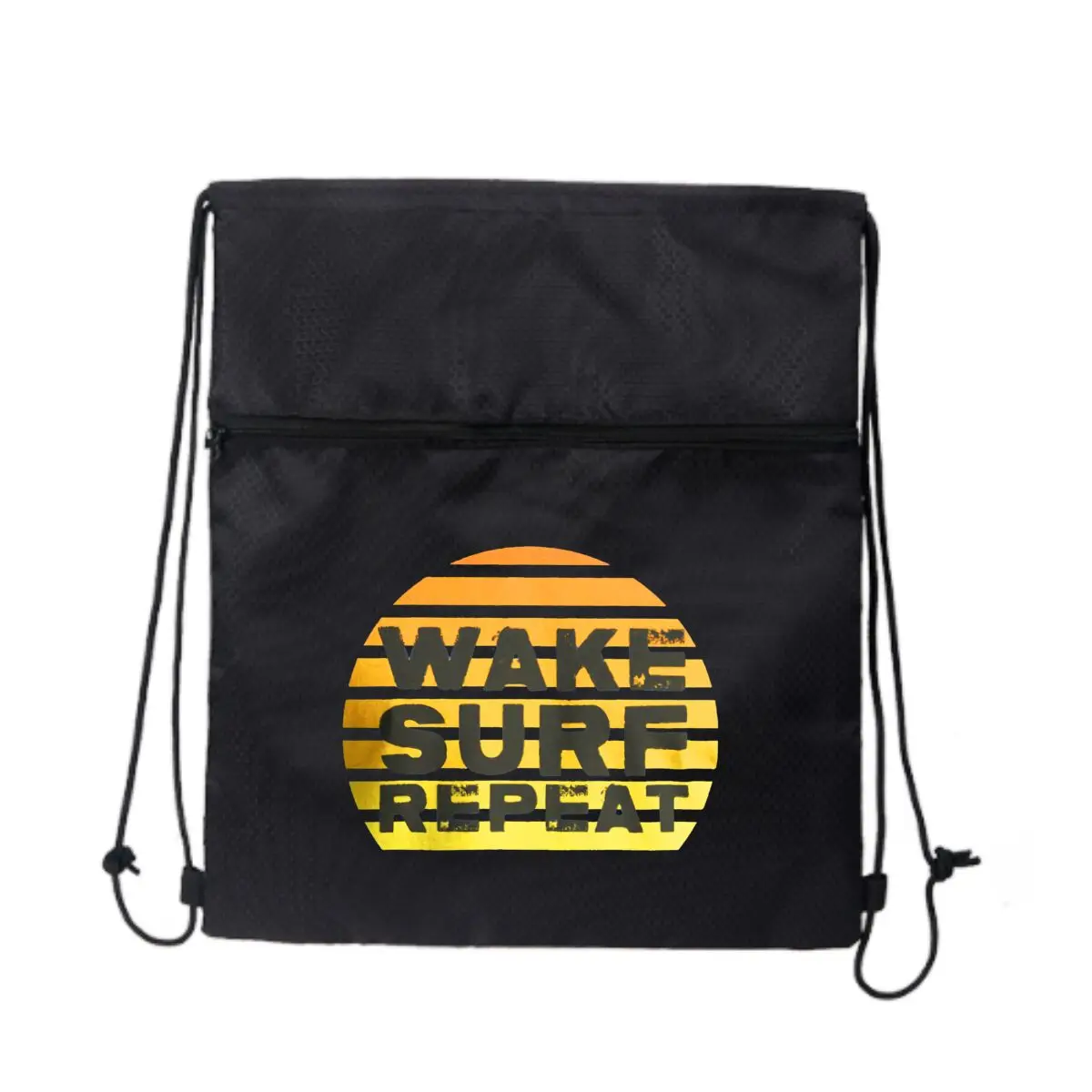 

Сумка на молнии большой емкости на шнурке с повторяющимся узором для серфинга, вмещающая все, что вам нужно