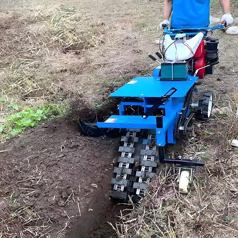 Professional Trench Digging Machine Walk Behind Trencher for Underground Cable Installation Pipeline Utility Construction Use