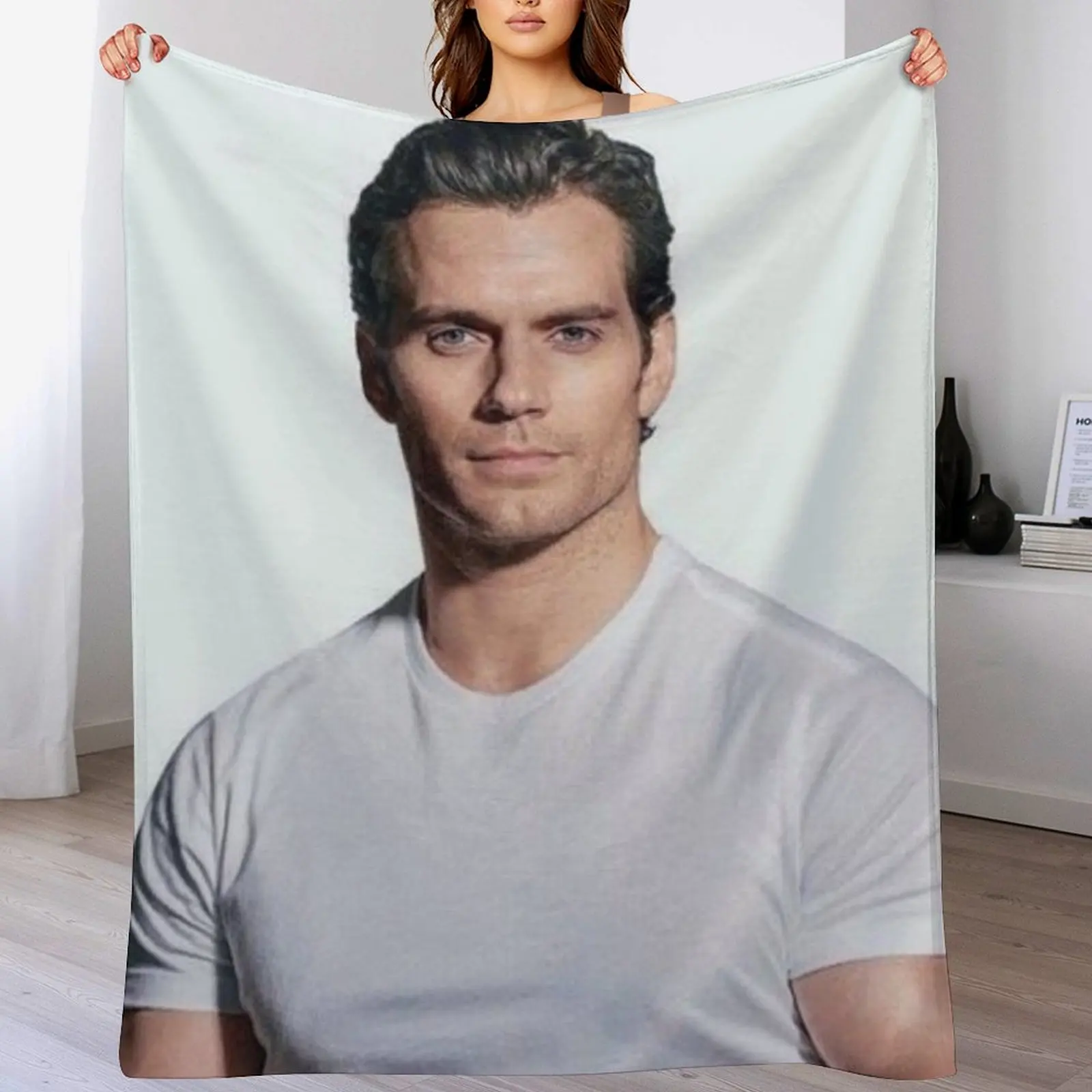 

New henry cavill Throw Blanket Soft Bedroom Blanket for Night Sleeping