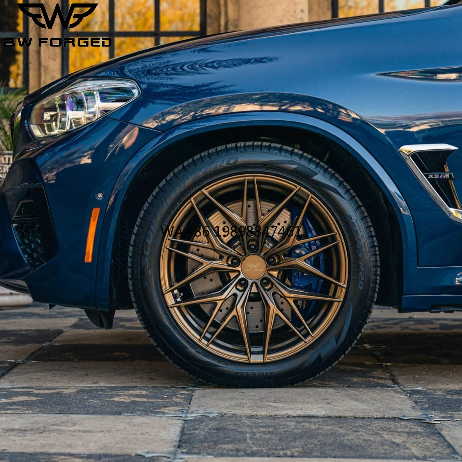 

Monoblock Aluminum Forged Alloy Wheel 18 19 20 21 22 Inch 6x139.7 Wheels for BMW X3 C7 C8 Porsche