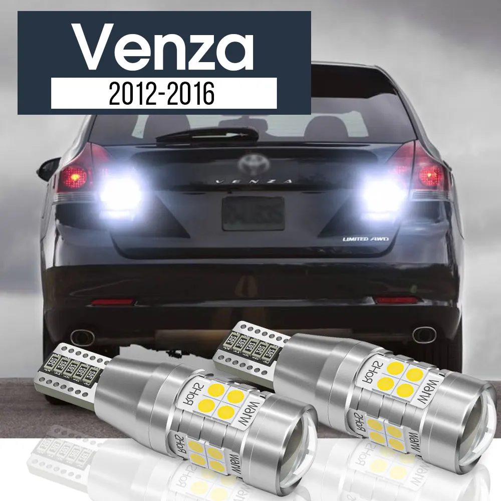 

2pcs LED Backup Light Reverse Lamp Blub Canbus Accessories For Toyota Venza 2012-2016 2013 2014 2015