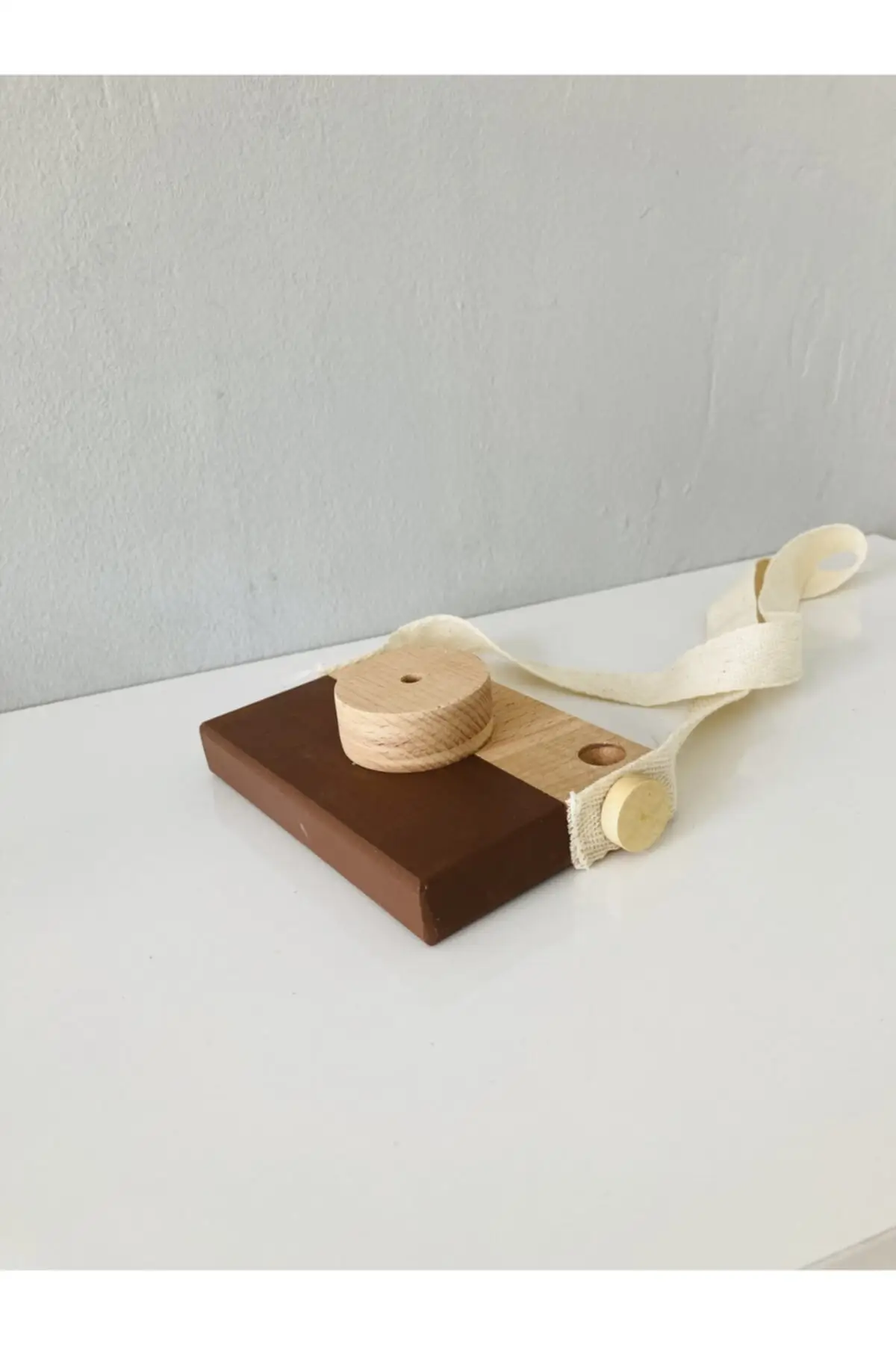 Câmera de madeira-brinquedo-café quente