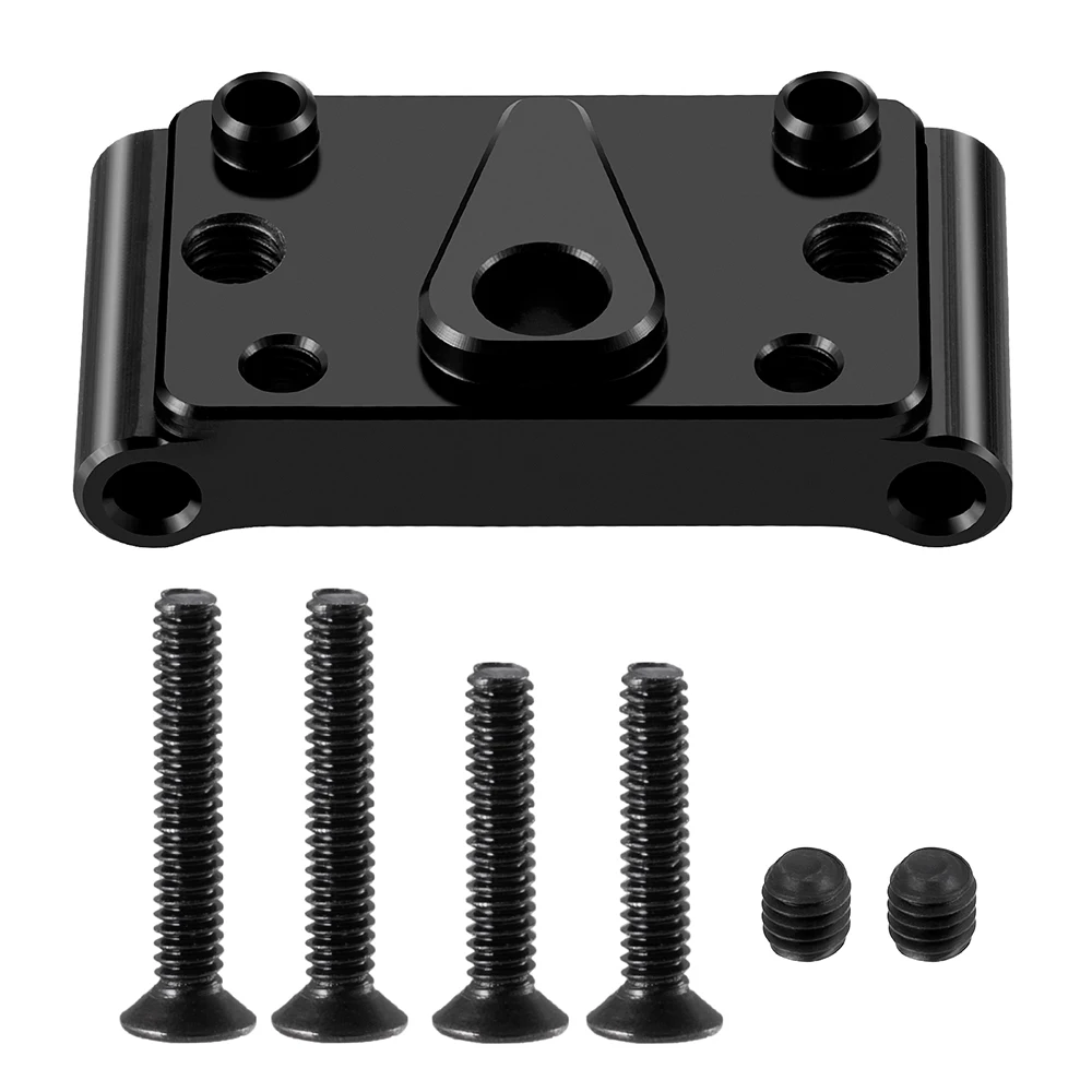 YEAHRUN Aluminum Alloy Front Pivot Block Set Arm Mount for 1/16 Mini-B 2WD RC Buggy Truck Model Upgrade Parts