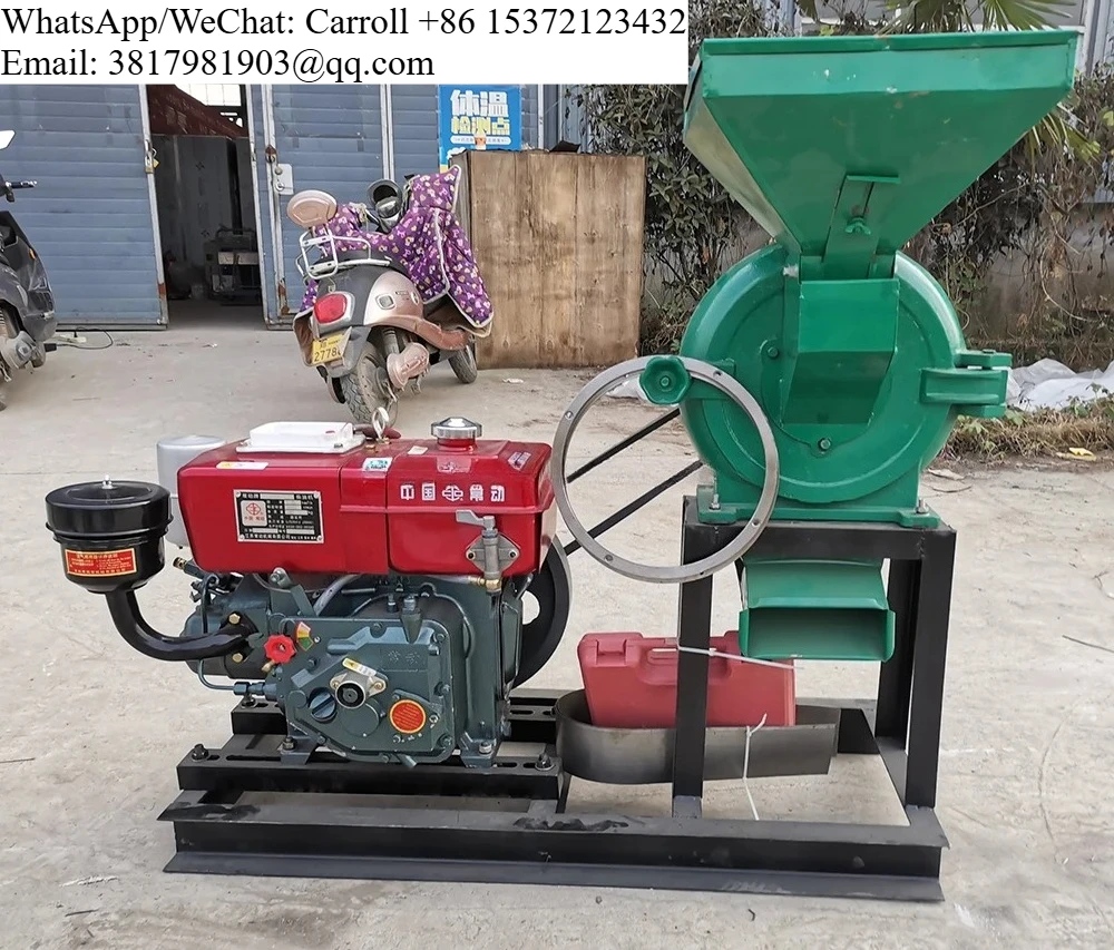 

Diesel Engine Maize Flour Wheat Milling Machine Making Corn Flour Milling Mill Machinery