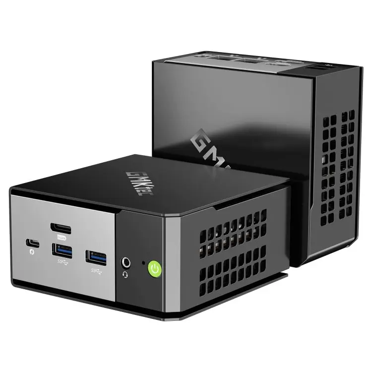 Mini PC GMKtec EVO-X1 AMD AI 9 HX 370 70W LPDDR5X 32GB 7500MHz PCIe4.0 M.2 SSD Wifi6 BT5.2 USB3.2*4 Gaming AI Computer