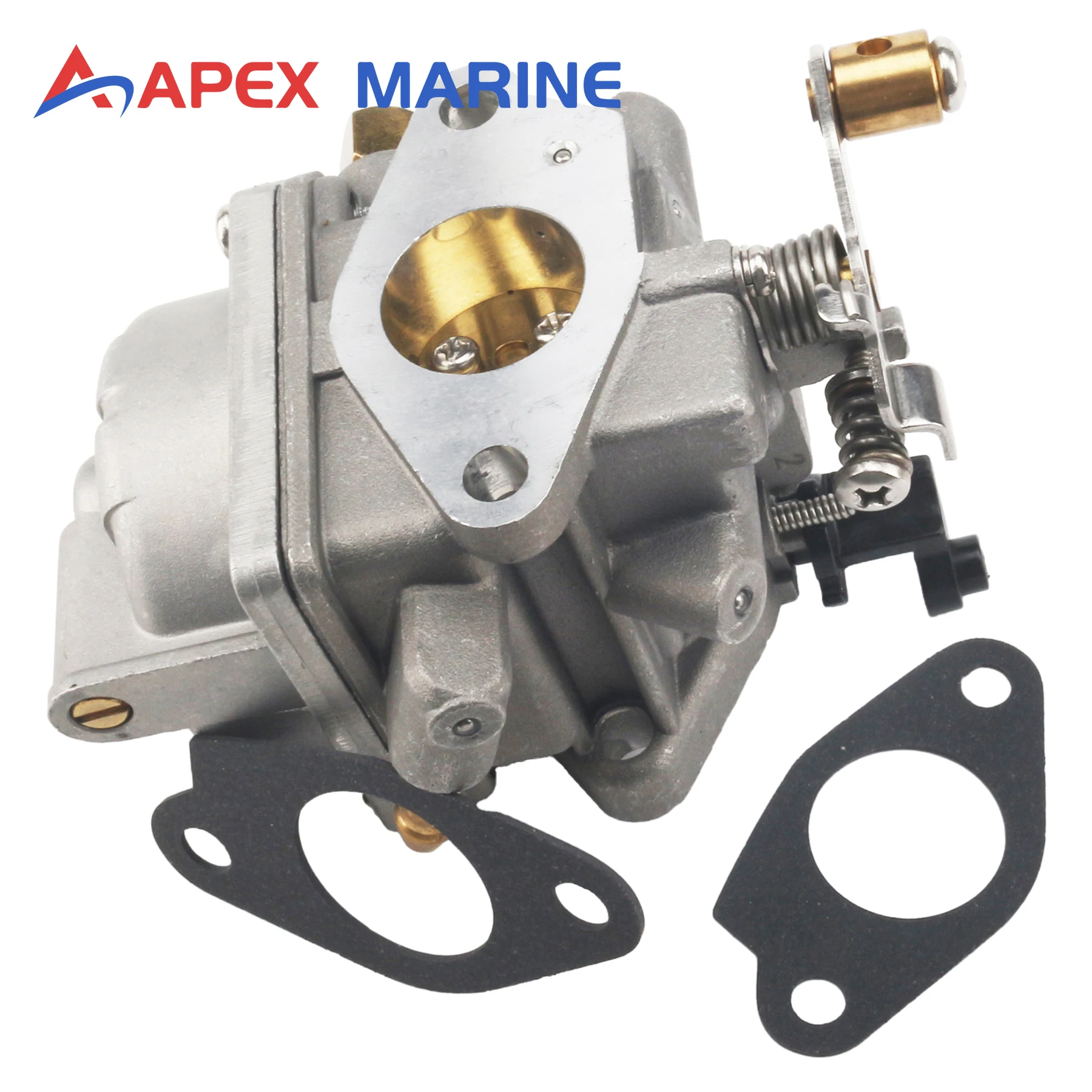 

6BX-14301 Boat Motor Carburetor Assy with Gaskets for Yamaha Outboard 4-Stroke 6HP F6 Engine Models 6BX-14301 -10 -11 -12