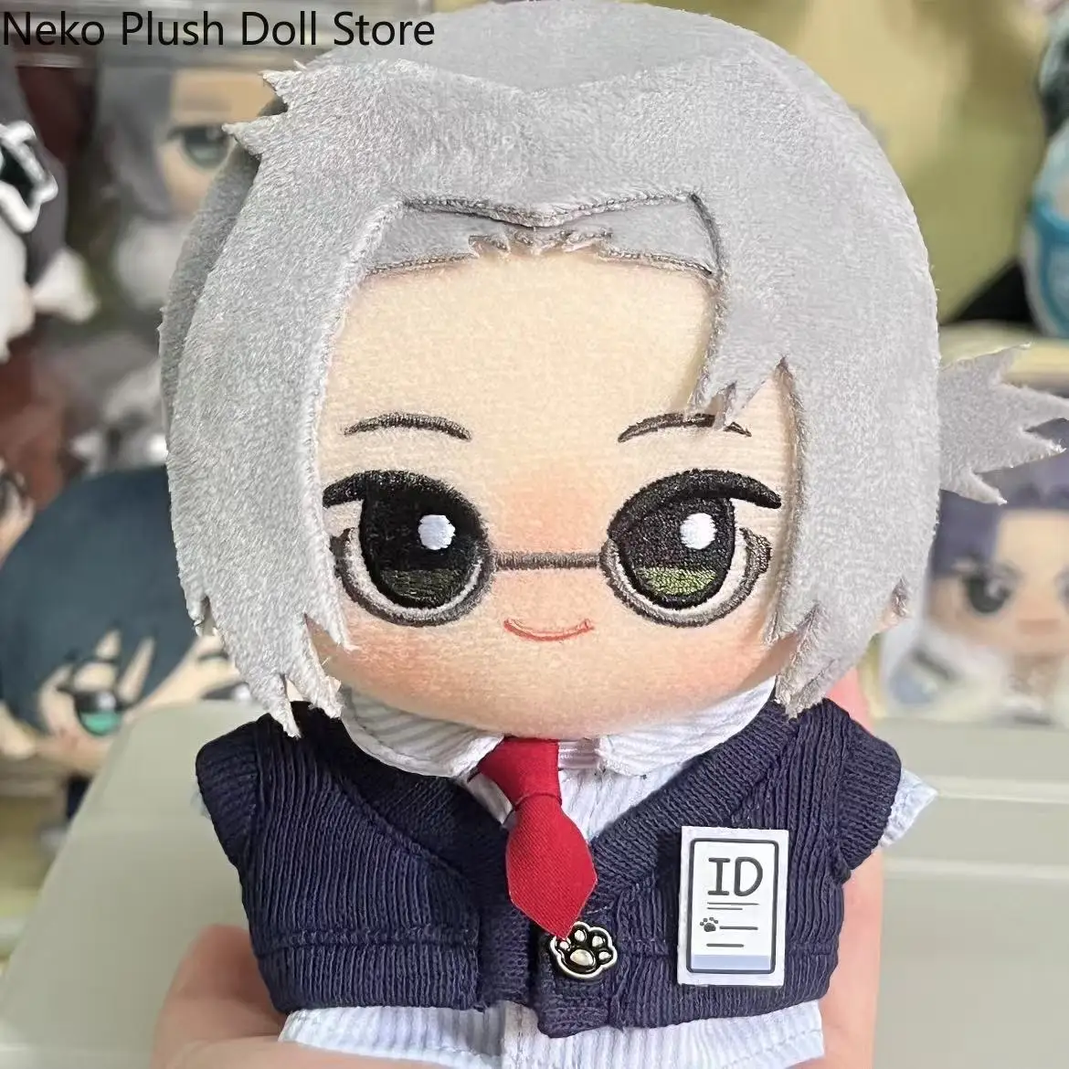 

Game Hayato Gokudera Anime Plush Doll Body Dress Up Clothes Plushies Stuffed Toys Figures Gift Cosplay 10cm