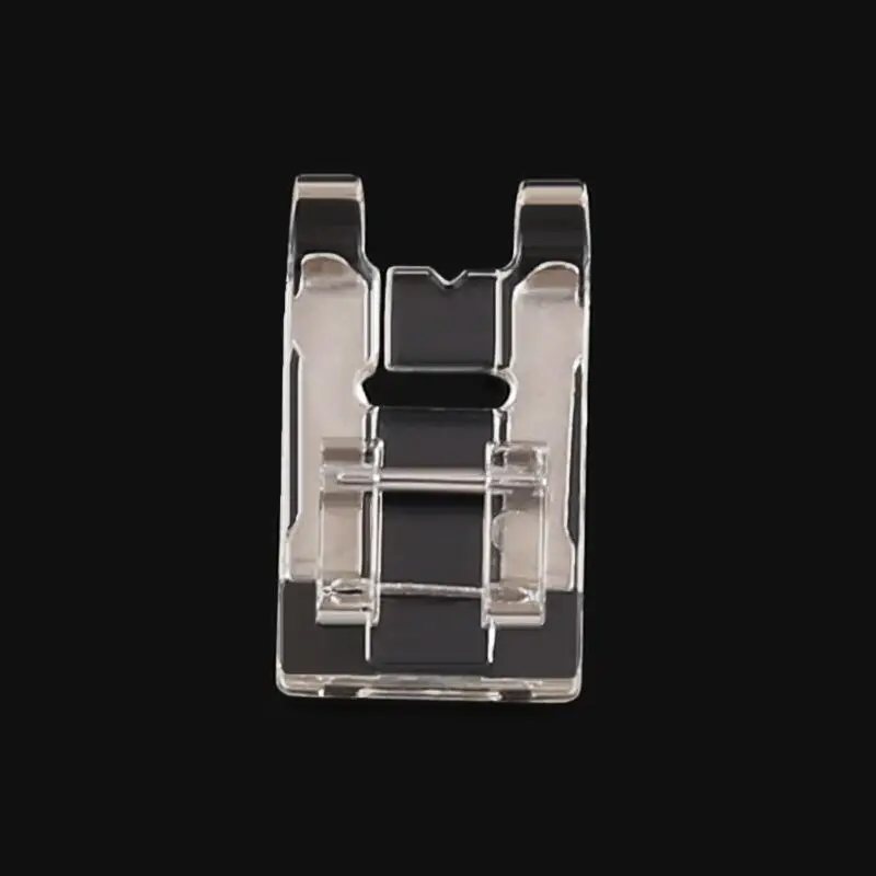 Household Sewing Machine Presser Foot Transparent Pattern Presser Foot Satin Embroidery Presser Foot Sewing Accessories#7303