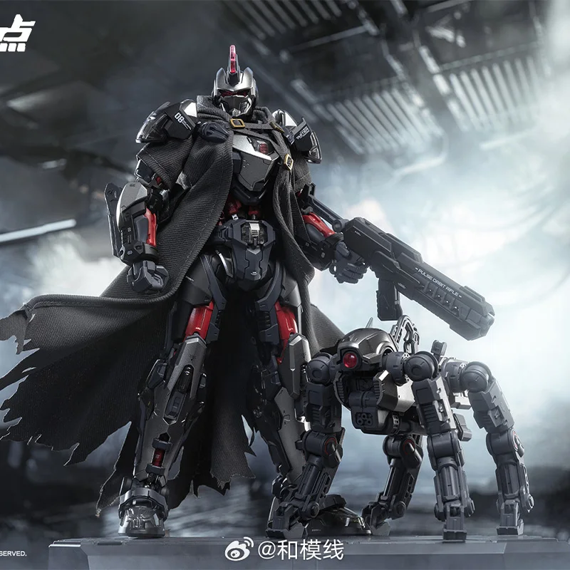Original HEMOXIAN Tastier Mecha Montage Modell Kit Action Figure Luxus Mecha Tastier Mechanische Hund Figur Sammlung Spielzeug Geschenk