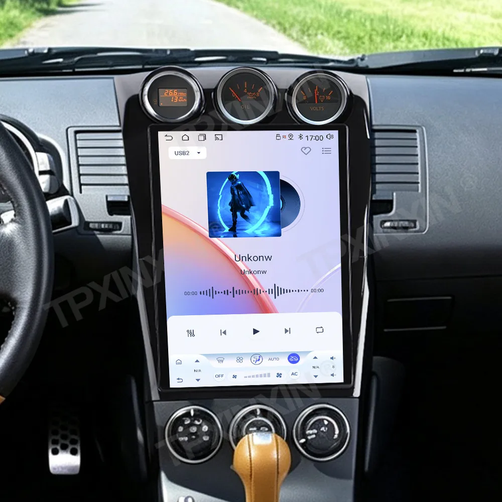 Android Car Radio GPS Navigation Touch Screen For Nissan 350Z 2002 2003 2004 2005 2006 2008 Multimedia Stereo Player Head Unit