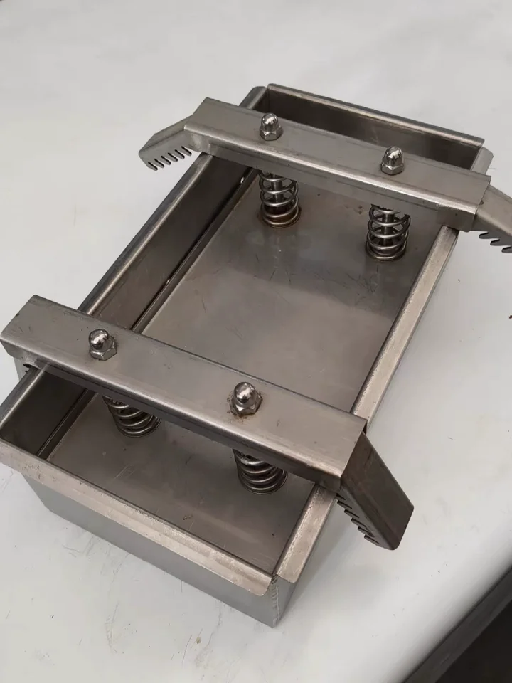 Kitchen Cooked Meat Frozen Beef Roll Stainless Steel Forming Tool 1KG Ham Meat Pressing Tool Box 200x100x70MM