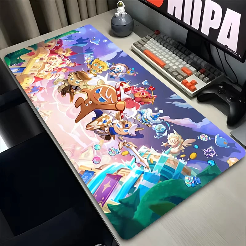 لوحة ماوس مطاطية غير قابلة للانزلاق، خزانة ألعاب الكمبيوتر المحمول، لوحة مفاتيح كوكيز تشغيل المملكة، لوحة مفاتيح مكتبية للكمبيوتر المكتبي، حصيرة ماوس