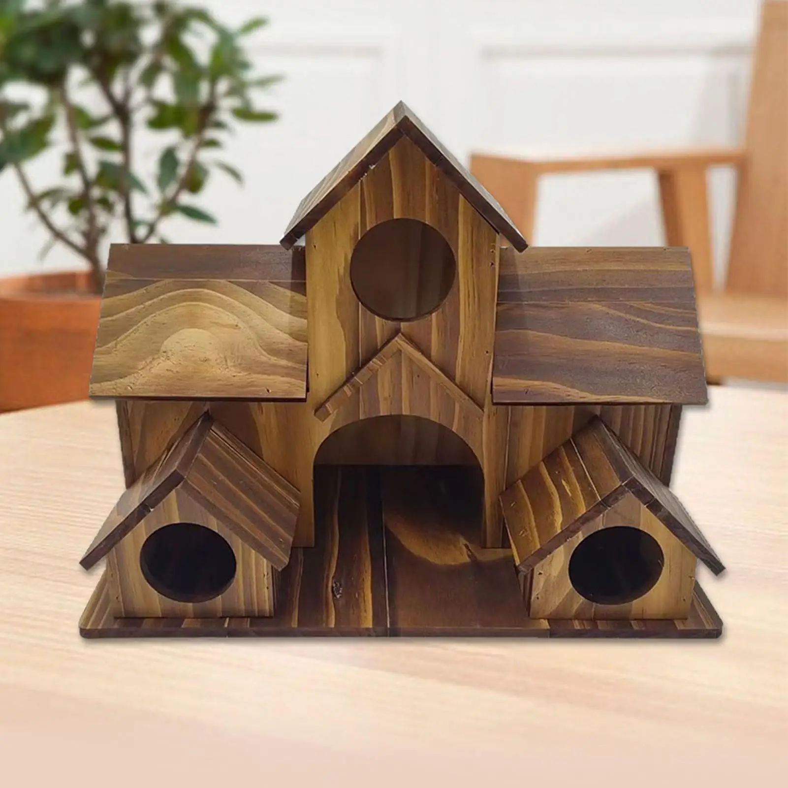Handwoven Straw Bird Nest Parrot Hatching Breeding Grass Cave Garden Supply Grass Birds House Humming Bird Nest For Lawn Home