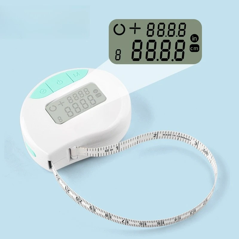 Intelligent digital display electronic measurements bust ruler mini ruler portable multi-function tape measure