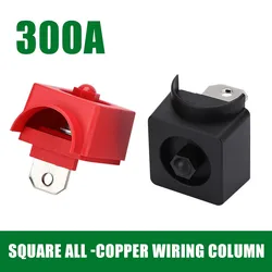 150A 350A Square Storage Terminal Lithium Inverter New Energy Battery Connector All Copper High Current Wiring Terminal Block
