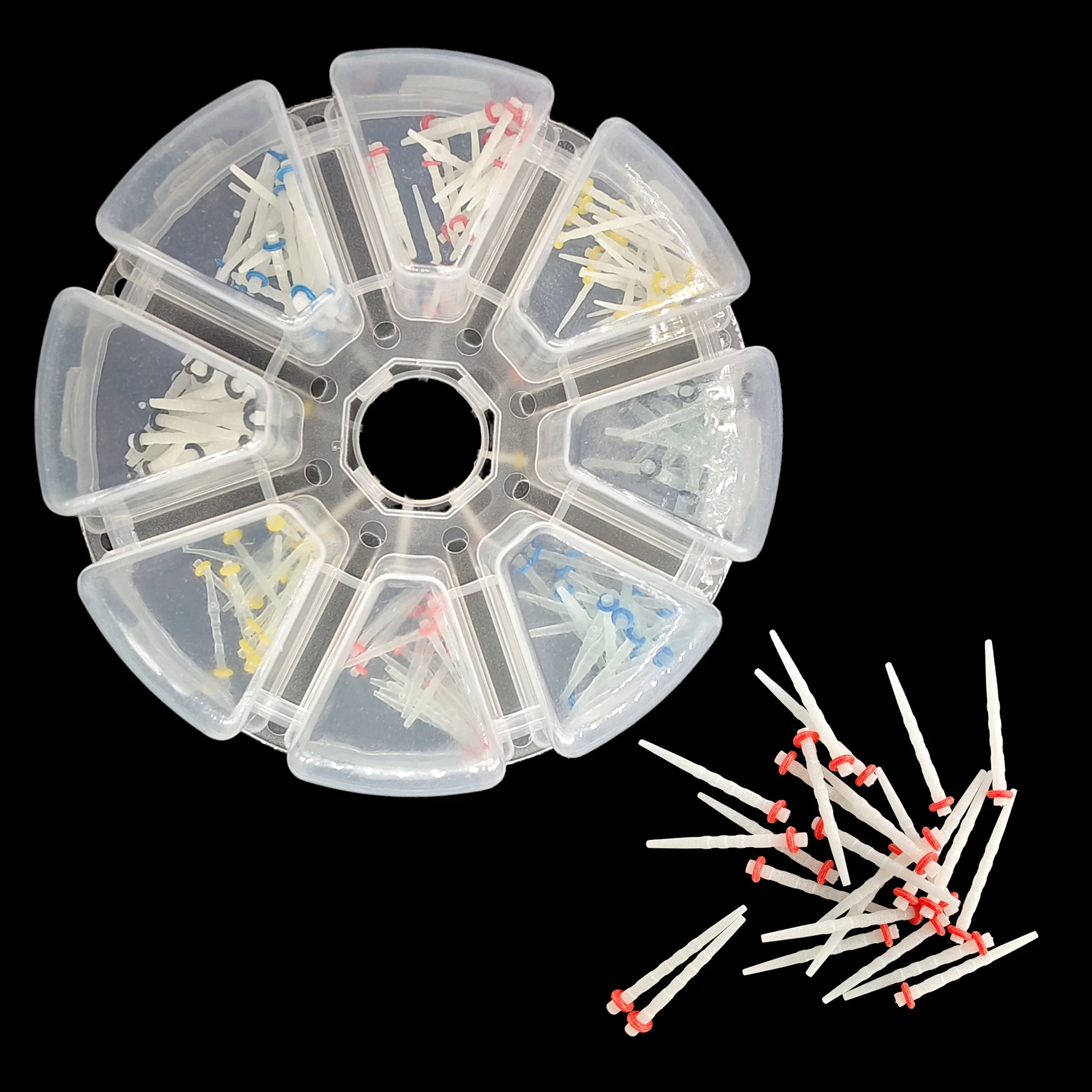 زجاج الكوارتز الأسنان التصالحية 200 قطعة 1.2/1.4/1.6/1.8 مللي متر الأسنان الألياف آخر عدة الأسنان الألياف آخر الزجاج الكوارتز الأسنان الترميم #4