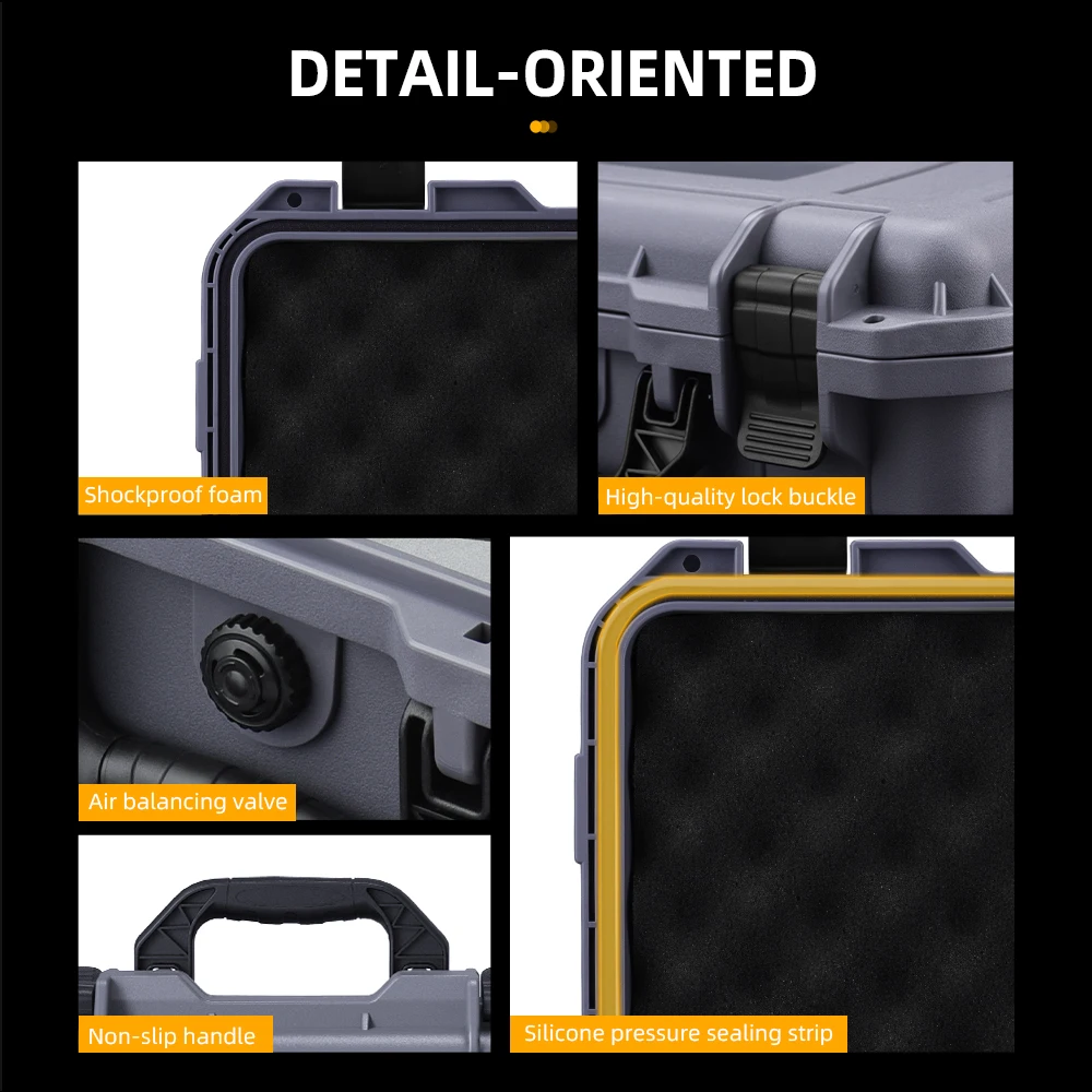 BRDRC Waterproof Case for Neo Drone RC 3 Remote Controller Storage Box Explosion Proof Carrying Case With Shoulder Straps