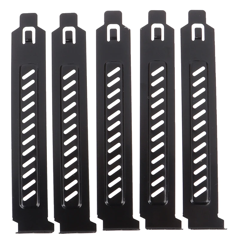 5pcs 3 styles PCI Slot Cover Dust Filter Blanking Board Cooling Fan Dust Filter Ventilation