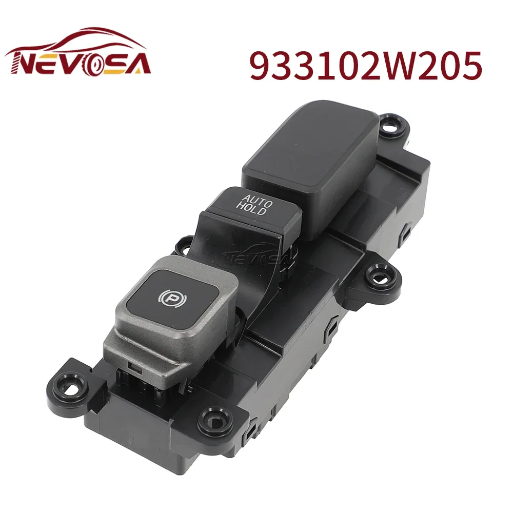 NEVOSA For 2013-2014 Hyundai Santa Fe DM Handbrake Switch Parking Button Switchs 93310-2W2054X 933102W2054X 933102W205 26Pins
