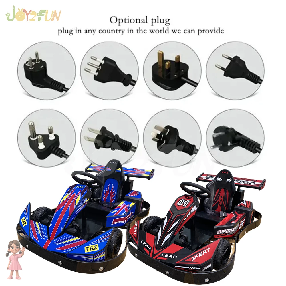 الجملة نمط جديد سباق الذهاب الكهربائية للأطفال داخلي في الهواء الطلق استخدام أعلى سرعة الكهربائية الذهاب عربة مراكز التسوق البلاستيكية