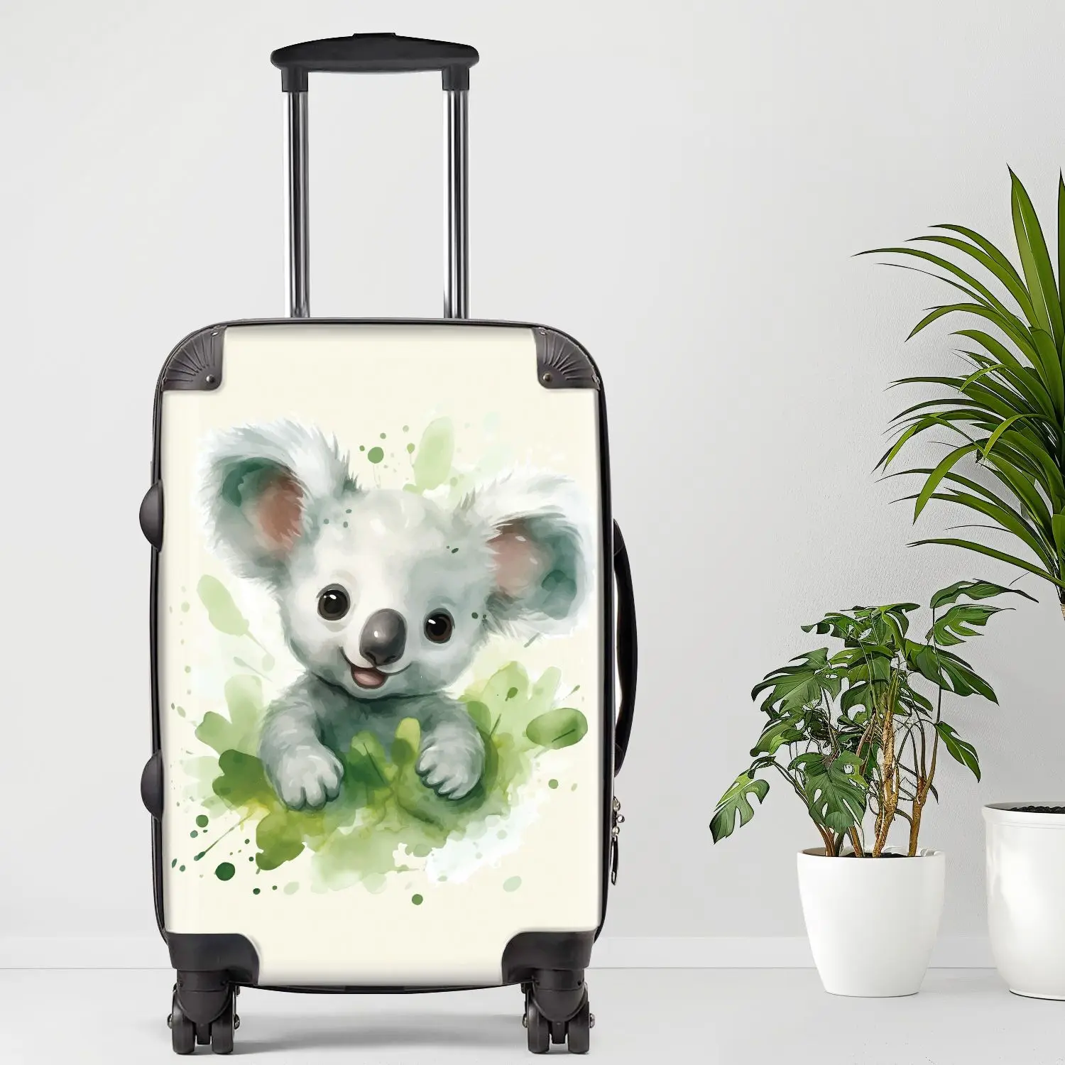 

Koala Luggage, 20/24/28 Inch Luggage, Carry-On, Custom Luggage, Luggage Set, Suitcase, Travel, Vacation, Cabin Suitcase, Custom