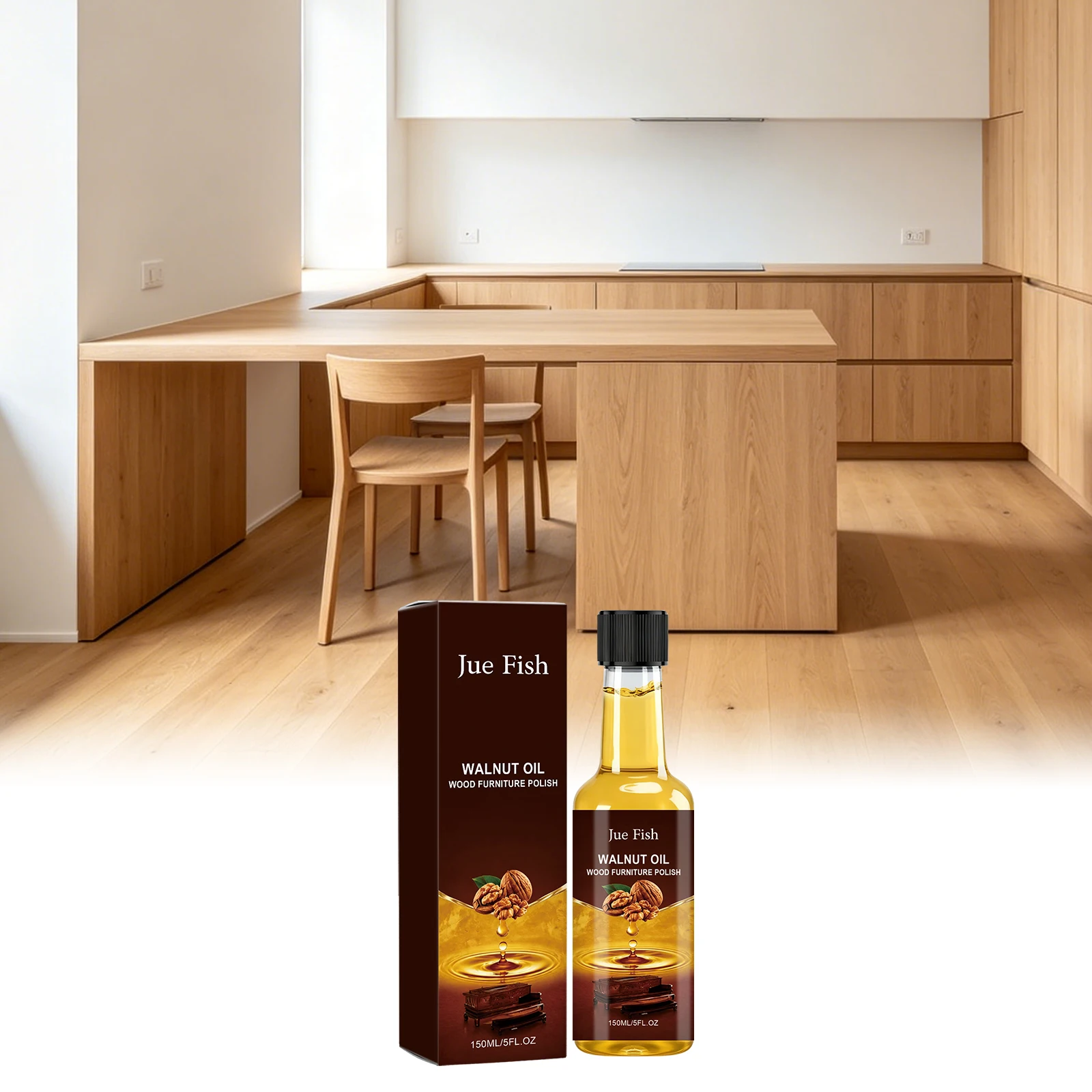 Wood Furniture Polish Cleaner for Wooden Floor Renovation Brightening Stain Removal Home Wood Surface Care