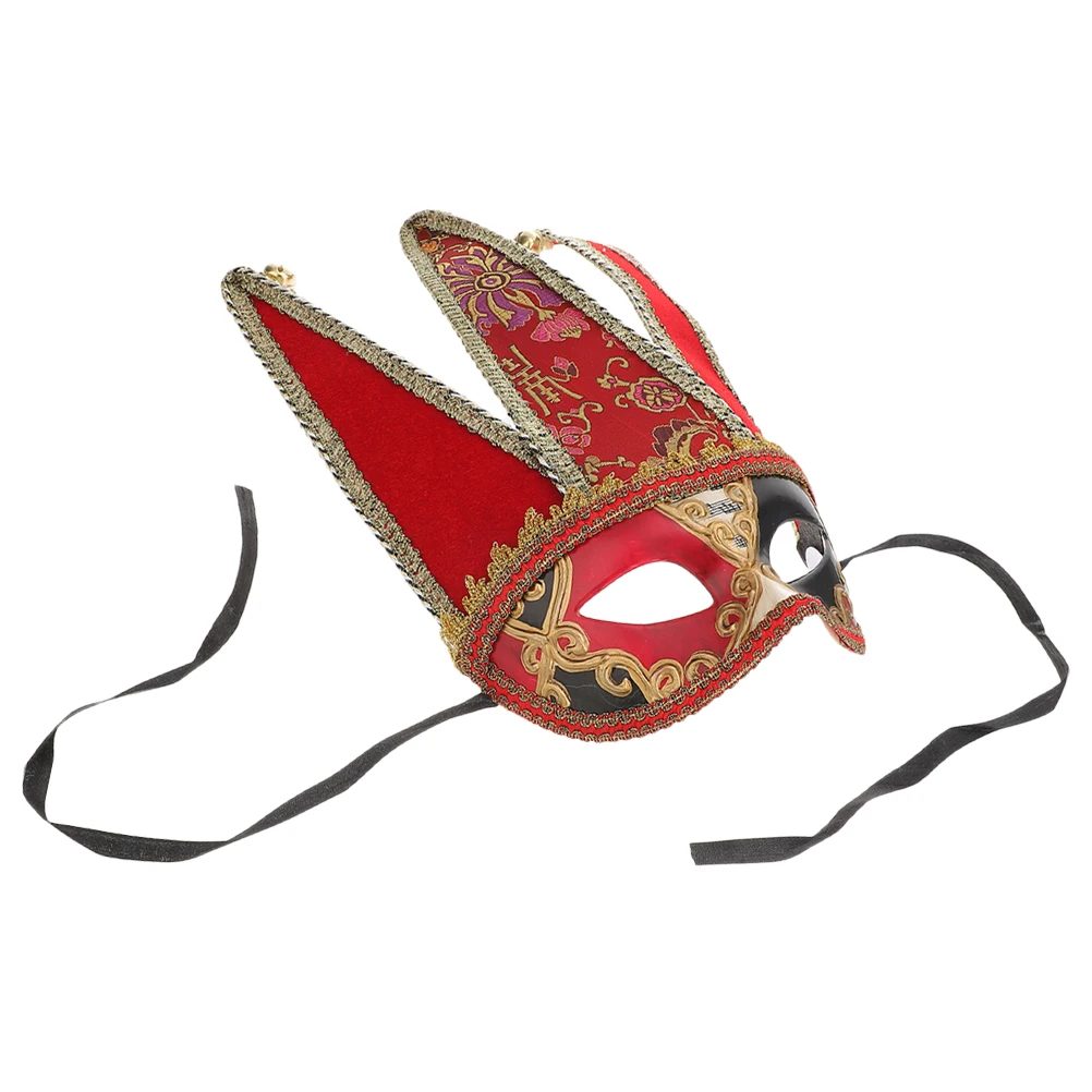 

Elegant Halloween Mask Costume Masquerade Party Mask Prop Carnival Festival Dance Venetian Face Decoration Cosplay Accessory