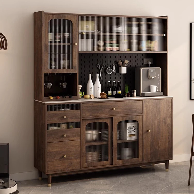 Liquor Display Wine Cabinets Showcase Shelf Corner Bar Wine Cabinet Living Room Cellar Vitrina De Cristal Indoor Bar Furniture