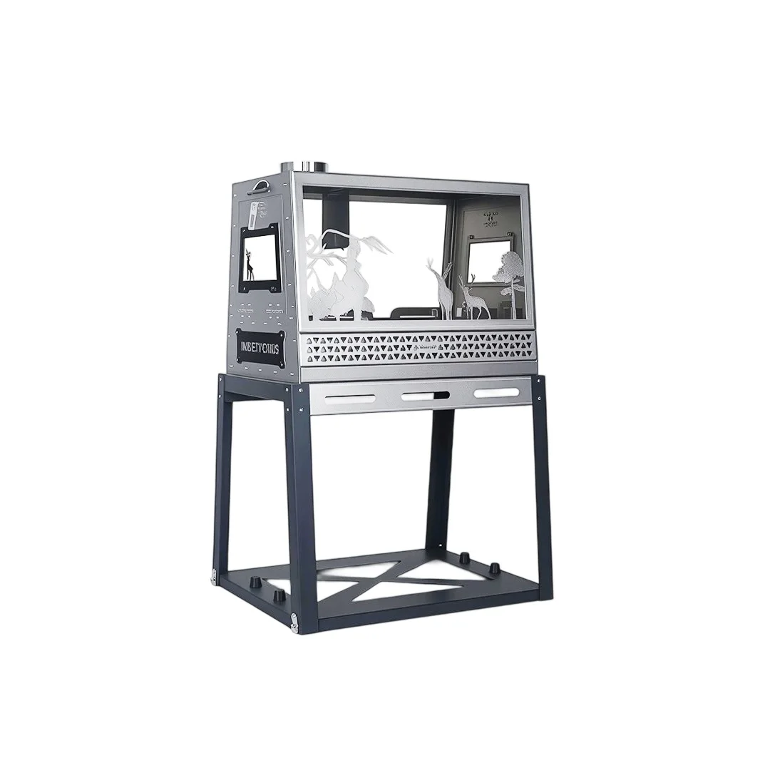 

Tent Stove Multifunctional Wood Stove for Outdoor Heating and Cooking