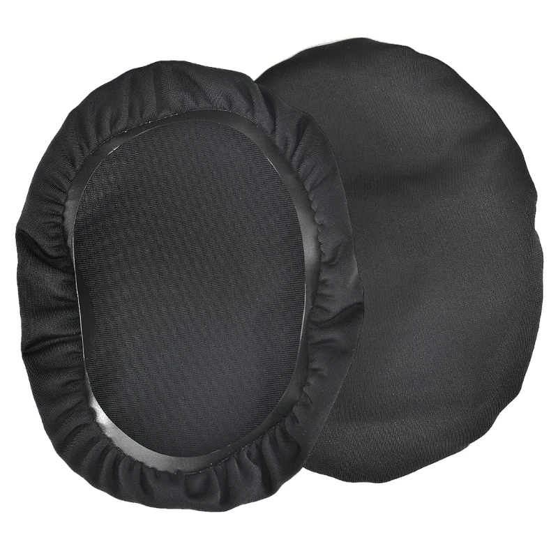 Almohadillas lavables para los oídos, cubiertas para sudor para uso higiénico, gorros elásticos, 2 uds.