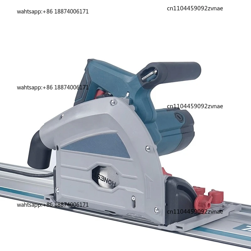High Power Rail Sawing Insert Universal Electric Circular Saw Rail Saw Woodworking Portable Cutting Machine Ecological Board Saw