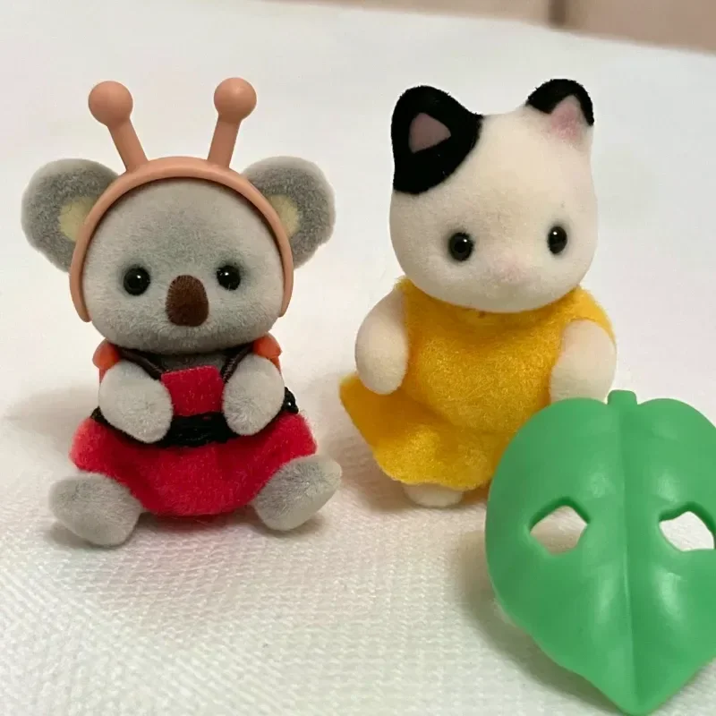 Sylvanian Families Anime Girl Figures, Baby Series, Kawaii Figures, Statue Models, Cute Strengthening Ornament Toy, Birthday Gifts, En stock