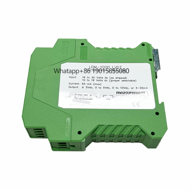 

TE MEAS LDM-1000 LVDT RVDT signal Conditioning Module ,durability Sensor Conditioner Control System 0.02% FS 0-10VDC 4-20mA