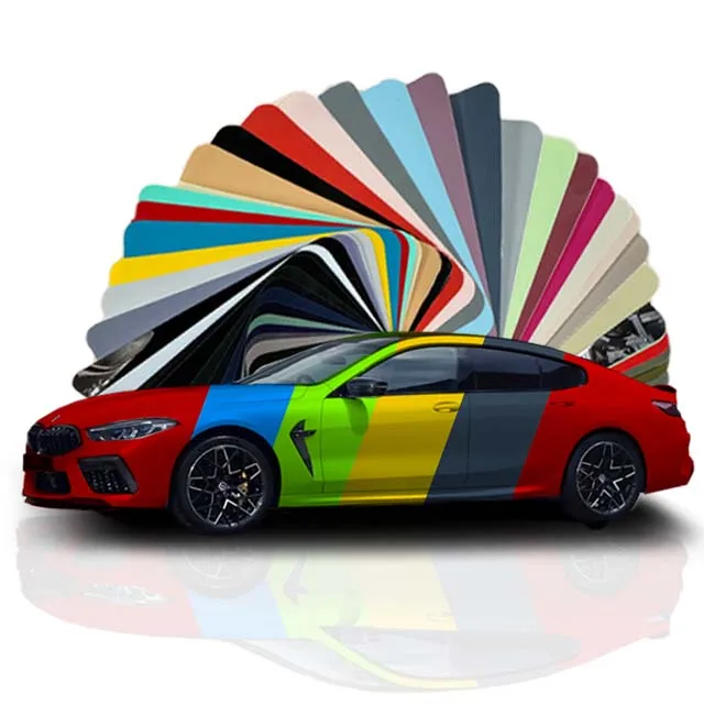 

KPALFILM Car Vinyl Wrap Self Adhesive Protective Film Vinyl Stickers Car Wrap Vinyl Film