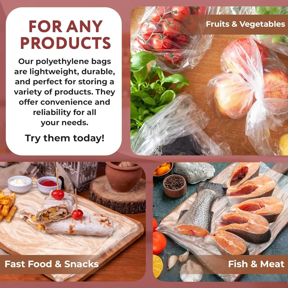 Best - Folhas de plástico transparente Deli, 15 x 10,75 polegadas, pacote com 10.000 envoltórios para sanduíche, folhas transparentes pré-cortadas - alta qualidade, venda quente